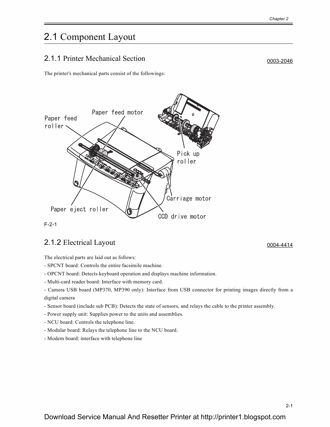 Canon MultiPASS MP-390 Service Manual-2